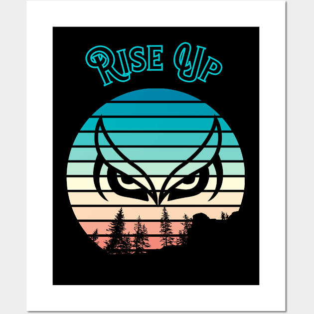 Rise Up Wall Art by Mind Your Tee